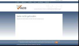 
							         Webinar „Zugang zum ACS-PU-System Webportal; Administration und ...								  
							    