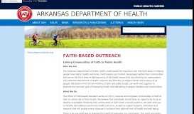 
							         WebIZ (AR Immunization Info System) Arkansas Department of Health								  
							    