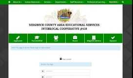 
							         WebKIDSS - Sedgwick County Area Educational Services ...								  
							    