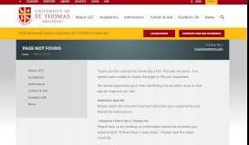 
							         Webmail for Mobile Devices - University of St. Thomas								  
							    