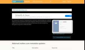 
							         Webmail Inditex (Webmail.inditex.com) - Sign In - Easy Counter								  
							    