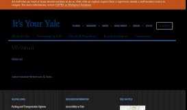 
							         Webmail | It's Your Yale								  
							    