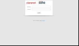 
							         webmail login - Claranet COM								  
							    