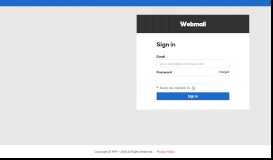 
							         Webmail								  
							    