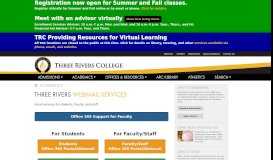 
							         Webmail Services - Three Rivers College								  
							    