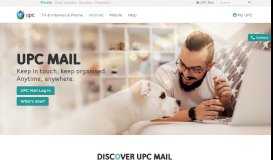 
							         Webmail | Set up e-mail and discover features | UPC								  
							    