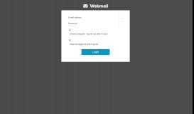 
							         Webmail :: Welcome to Webmail								  
							    