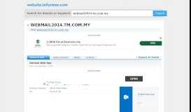 
							         webmail2014.tm.com.my at WI. Outlook Web App								  
							    