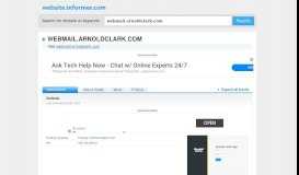 
							         webmail.arnoldclark.com at WI. Outlook Web App								  
							    