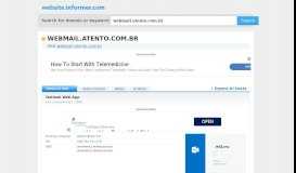 
							         webmail.atento.com.br at WI. Outlook Web App								  
							    