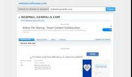 
							         webmail.genmills.com at WI. Outlook Web App								  
							    