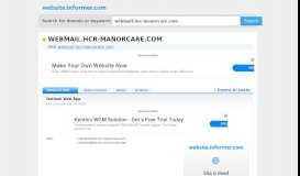 
							         webmail.hcr-manorcare.com at WI. Outlook Web App								  
							    