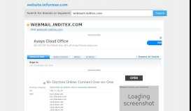 
							         webmail.inditex.com at Website Informer. Sign In. Visit ...								  
							    