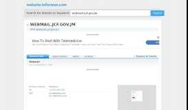 
							         webmail.jcf.gov.jm at WI. Webmail (Web Mail) - Login								  
							    