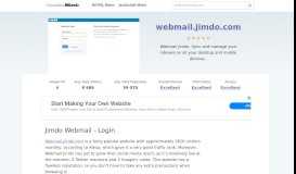 
							         Webmail.jimdo.com website. Jimdo Webmail - Login.								  
							    
