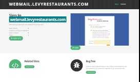 
							         webmail.levyrestaurants.com Sign In								  
							    