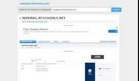 
							         webmail.ntschools.net at WI. Outlook Web App								  
							    
