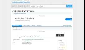 
							         webmail.radnet.com at Website Informer. Outlook. Visit ...								  
							    