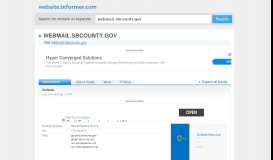 
							         webmail.sbcounty.gov at WI. Outlook Web App								  
							    