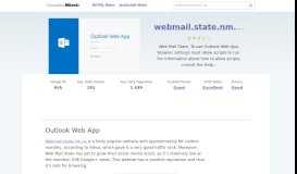
							         Webmail.state.nm.us website. Outlook Web App.								  
							    