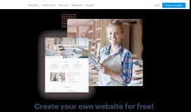 
							         Webnode: Create a free website easily | Free website builder								  
							    