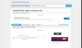 
							         webportal.bdsc.school.nz at WI. Home • Botany Downs Secondary ...								  
							    