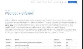 
							         Webroot | OPSWAT								  
							    