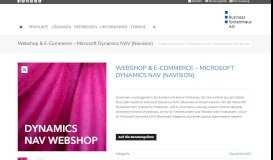 
							         Webshop/E-Commerce für Dynamics NAV | Business Systemhaus AG								  
							    