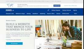 
							         Website Builder | Create your own UK website easily | 1&1 IONOS								  
							    