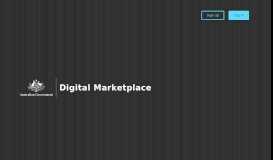 
							         Website design, build and operate - Digital Marketplace								  
							    