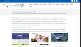 
							         Website Design - CPG Interactive								  
							    