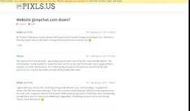 
							         Website gimpchat.com down? - GIMP - discuss.pixls.us								  
							    