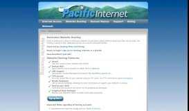 
							         Website Hosting - Pacific Internet								  
							    