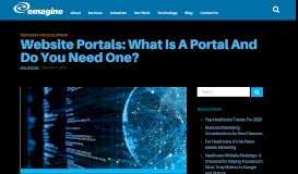 
							         Website Portals: What Is A Portal And Do You Need One? - emagine								  
							    