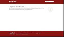 
							         Website Redesign Proposal - Stanford University								  
							    