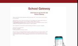 
							         website | SCHOOL GATEWAY - St Bede's Catholic School								  
							    