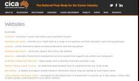 
							         Websites | Career Industry Council of Australia (CICA)								  
							    