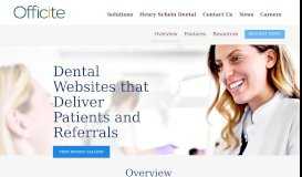 
							         Websites for Dentists | Officite								  
							    