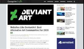 
							         Websites Like DeviantArt: Best Alternative Art Communities For 2019								  
							    