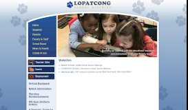 
							         Websites | Lopatcong School District								  
							    