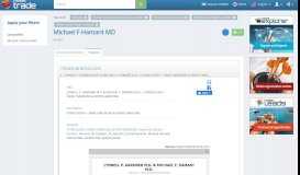 
							         Websites of Michael F Hamant MD | Trade Nosis								  
							    