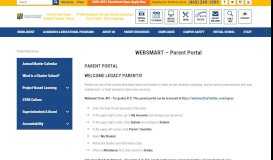 
							         WEBSMART - Parent Portal - Legacy Preparatory Charter Academy								  
							    