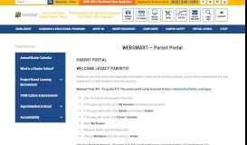 
							         WEBSMART - Parent Portal - Legacy Preparatory								  
							    