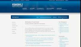 
							         WebSphere Portal Extend - Strategy 7 Corporation, International ...								  
							    