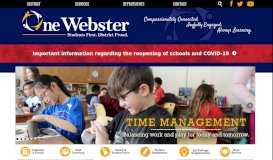 
							         Webster Central School District								  
							    