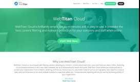 
							         WebTitan Cloud - Web Content Filtering Software - SpamTitan								  
							    