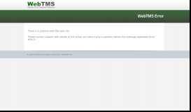 
							         WebTMS Login Page								  
							    