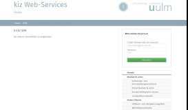 
							         WebVPN-Gateway - kiz Web-Services								  
							    