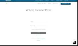 
							         Webyog Customer Portal								  
							    