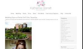 
							         Wedding Fayre at Portal Golf Club, Tarporley - Katherine Barratt ...								  
							    